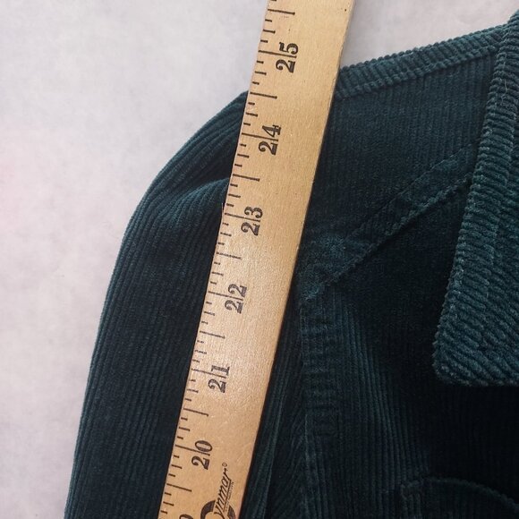NWT Anthropologie Corduroy Jacket Women's Sz XS Cropped Blazer Dark Green - Picture 13 of 16